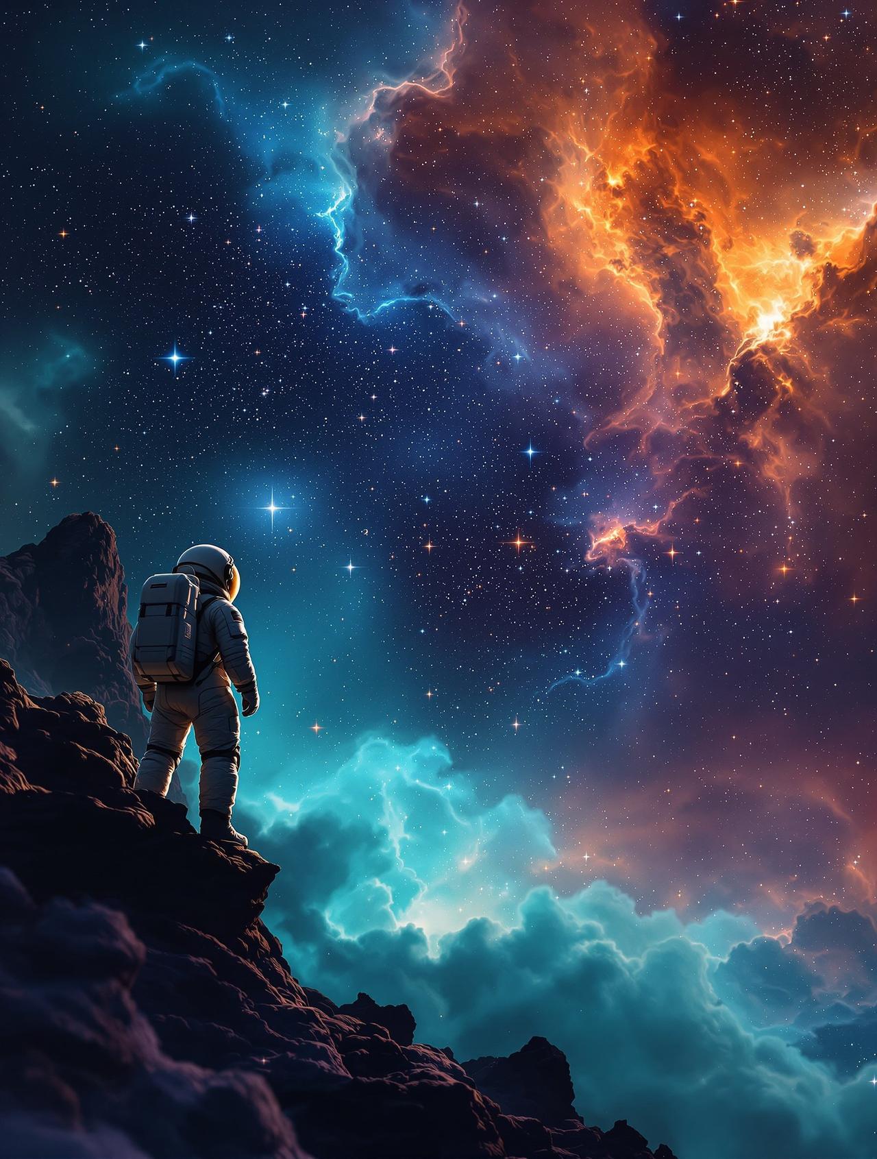 红尘影院作品星辰大海海报 - 商业广告